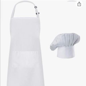 Chef hat and kitchen baker custom outfit adult